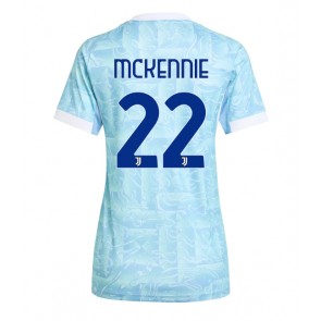 Juventus Weston McKennie #22 Segunda Equipación Mujer 2025-26 Manga Corta